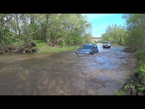 Видео: Off-road для стандарта "Вдоль Вашаны весной-2022", часть 1, на заднем приводе может не прокатить !