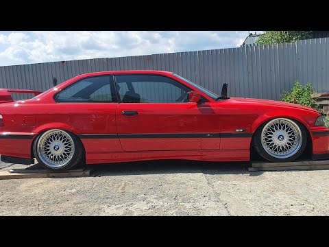 Видео: диски BBS RC 090 BMW e36 coupe доработка центральных колпачков