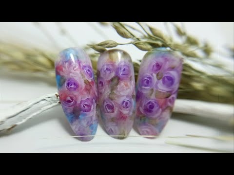 Видео: NAIL ART PLUS | АКВАРЕЛЬ ГЕЛЬ ЛАКАМИ И ГЕЛЬ КРАСКАМИ