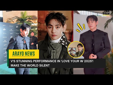 Видео: АРМИЯ в слезах! Неожиданное появление Тэхена от BTS на "Love Your W 2025" лишило мир дара речи!