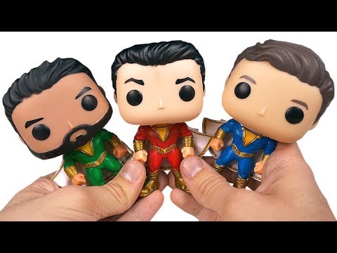 Видео: СЕМЬЯ ШАЗАМА - Фигурки Funko POP!