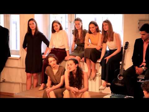 Видео: Экзамен по сценической речи.  Школа-студия МХАТ 2-й курс, 2016г.