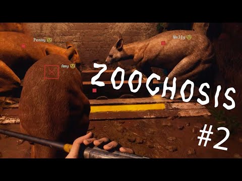 Видео: Прохождение ZOOCHOSIS на ПК #2 | ЖИВОТНЫЕ СОВСЕМ НЕ СТРАШНЫЕ