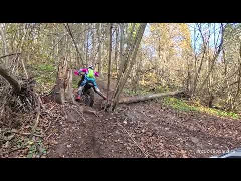 Видео: Тест и обзор Arctic Leopard Mountain E·XT500. Электро мотоцикл за 300 тысяч рублей!
