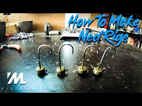 Видео: Как сделать оснастку Ned Rigs — DoIt Molds Mid West Finesse Jig