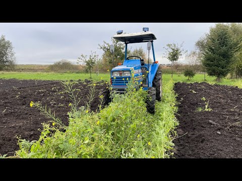 Видео: Оранка плугом а-ля  Бомет:)