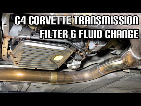 Видео: Замена трансмиссионного фильтра и жидкости Corvette C4
