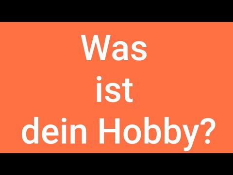 Видео: Was ist dein Hobby? Яке у тебе хобі?