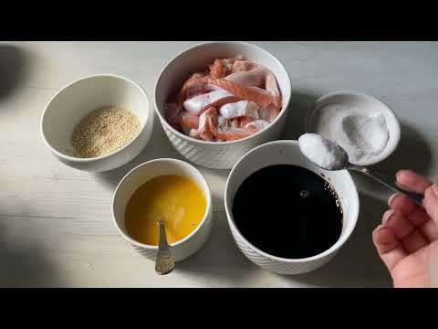 Видео: Брюшки лосося в соевом соусе, быстрый и простой рецепт!!!