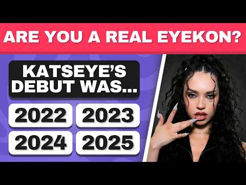 Видео: ТЕСТ KATSEYE: НАСТОЯЩИЙ ЛИ ТЫ АЙЕКОН? 🐱👁️ | KPOP ИГРА 2025