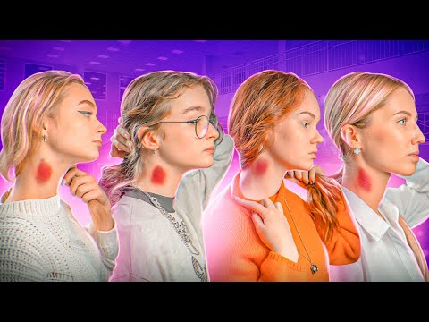 Видео: Девочки ПРИШЛИ В ШКОЛУ с ЧЕМ-ТО  НА ШЕЕ!