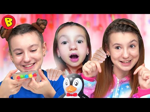 Видео: Играем в игры с младшей сестрой. Собери Урожай. Bondibon Games