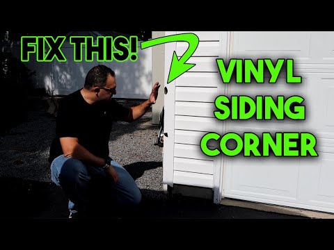 Видео: Ремонт угла винилового сайдинга | Как это сделать