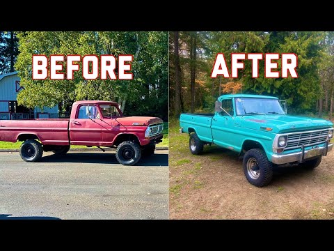 Видео: Невероятная трансформация грузовика Highboy менее чем за 2 недели!