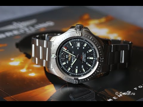 Видео: Breitling Colt на культовом "косом" браслете