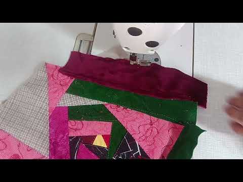 Видео: Crazy Quilt Patchwork./Майда кездемелерден чоң курак пайда болот