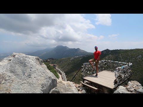 Видео: [13] Кипр, Северный Кипр, замок Иллариона / Northern Cyprus, St. Hilarion Castle