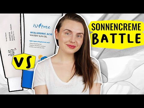 Видео: солнцезащи́тный крем Battle 👊 Isntree HA Sungel VS Beauty of Joseon Sun Relief