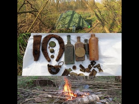 Видео: Коп сезон 2025.  14 - 17 мая.  Лес. Шурф. Часть 1ая.