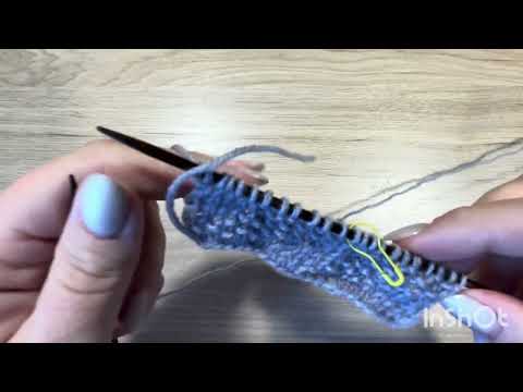Видео: Мастер класс на теневой узор спицами