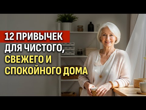 Видео: 12 Маленьких Привычек, Которые Помогают Мне Держать Дом Всегда Чистым и Организованным