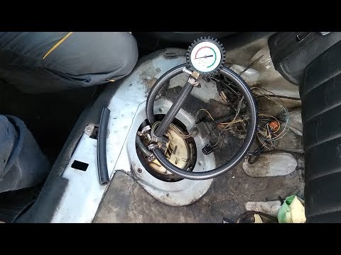 Видео: Замер давления в топливной системе.