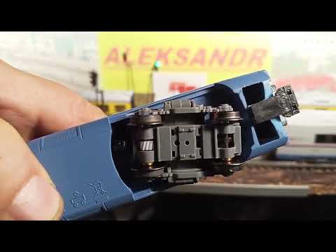 Видео: Piko. Сапсан после ремонта. НО 1:87. Piko. Sapsan after repair. BUT 1:87.