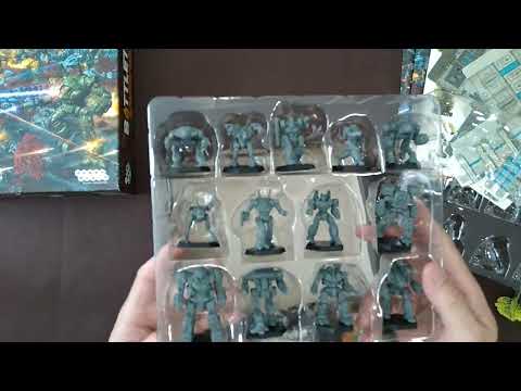 Видео: BATTLETECH "Альфа Удар" Распаковка настольной игры + "Вторжение кланов"
