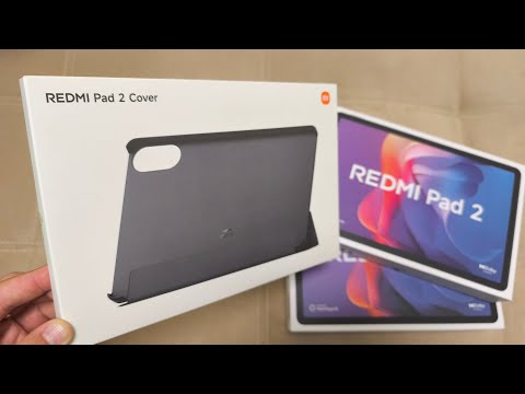 Видео: Оригинальный чехол XIAOMI для Redmi Pad 2 - обзор и сравнение с ноунэйм?