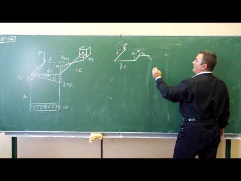Видео: Сопротивление материалов. N-02 (плоско-пространственная рама).