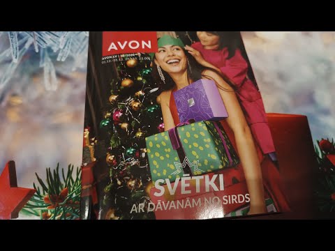 Видео: Avon Latvija обзор каталога декабрь 2024/новинки/акции/предложения