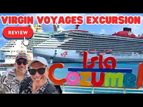 Видео: Текила, шоколад и атмосфера пляжного клуба! Экскурсия Virgin Voyages на Косумель