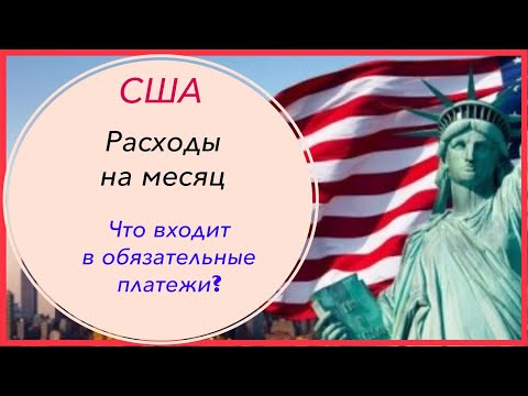 Видео: Минимум денег для жизни в США. Расходы за месяц. Семейный бюджет. Замуж за американца