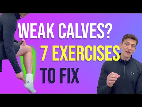Видео: Слабые икры? 7 упражнений, которые это исправят! (для 50+)