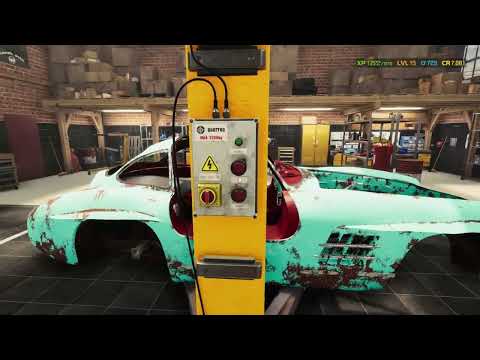 Видео: Реставрация Мерса(Car Mechanic Simulator 2021) #17