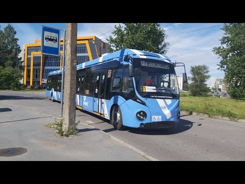 Видео: Троллейбус, маршрут №31 БКМ-433030 Vitovt Max II б.5602 (24.07.2020) Санкт-Петербург