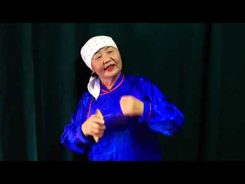 Видео: «Дулма и Бадма», участницы фольклорного коллектива «Ургы», рук-ль Анхеева Ц. Н. Село Гаханы.