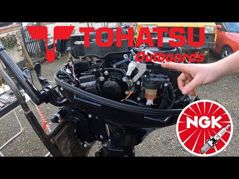Видео: Техническое обслуживание и советы по подвесным моторам Tohatsu 20 л.с., 15 л.с., 9,9 л.с., EFI
