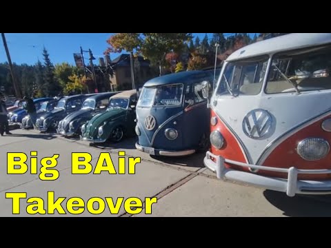 Видео: Мероприятие BIG BAir Takeover VW и выставка классических автомобилей — Биг-Беар-Лейк, Калифорния,...