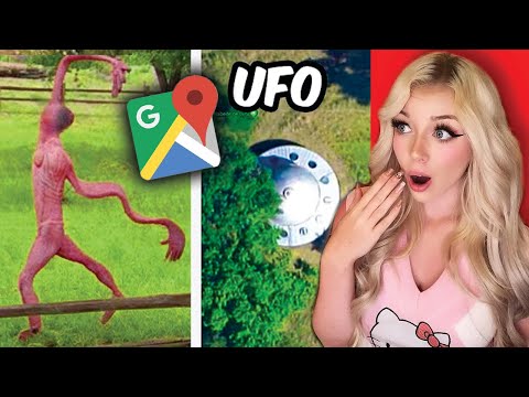 Видео: САМЫЕ БЕЗУМНЫЕ вещи, найденные на Google Картах...