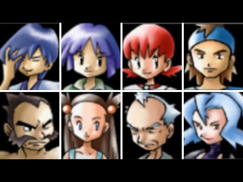 Видео: [Pokemon Stadium 2] Все битвы лидеров спортзалов!!