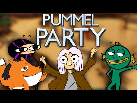 Видео: Обсидиан, Тиджой, Фиаш, Молвин и другие делают всякое в Pummel Party