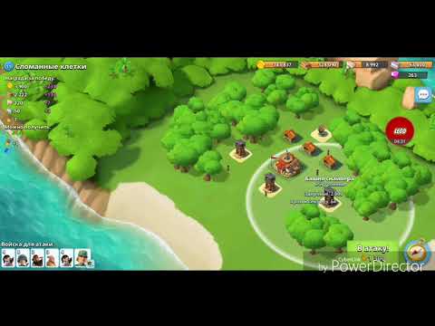 Видео: Играем в Boom Beach. Громим базы стражей Тьмы