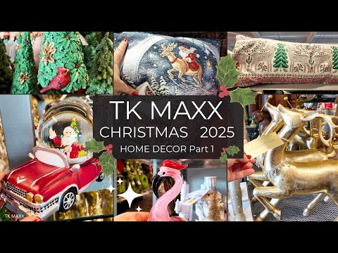 Видео: TK Maxx НОВИНКИ к Рождеству 2025 🎄 Праздничный декор для дома 🎅 | Покупайте вместе со мной, часть 1