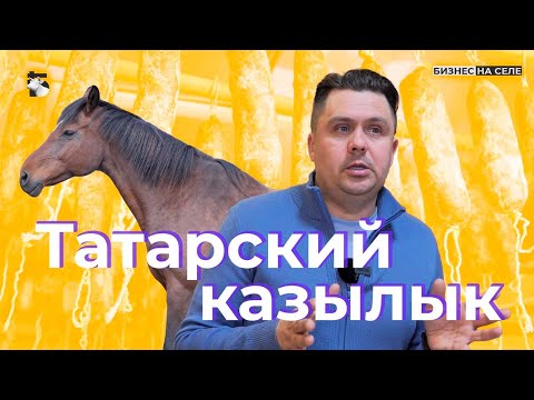 Видео: Как зарабатывать на конской колбасе? Аутентичный казылык из Татарстана