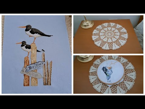 Видео: Жизнь через рукоделие . Вышивка крестом и вязание крючком. Daily vlog.