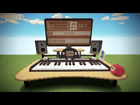 Видео: Профессиональный синтезатор в Minecraft.
