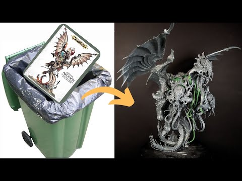 Видео: СПАСЕНИЕ миниатюры Warhammer стоимостью 200 долларов из мусорного ведра!