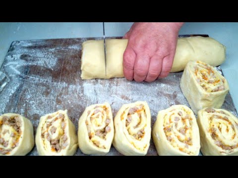 Видео: ЭТО ЧТО-ТО С ЧЕМ-ТО ! - Паровые булочки с мясом ;-)