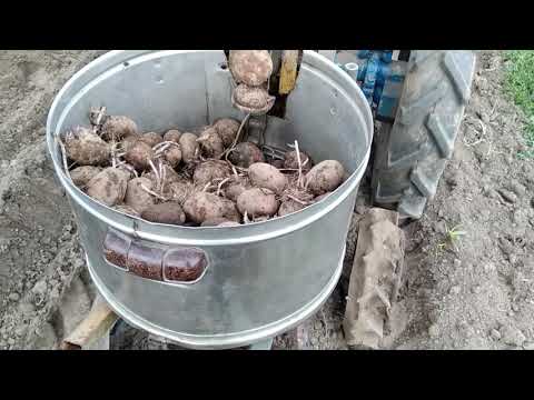 Видео: Самодельная сажалка к мотоблока МТЗ 05-09